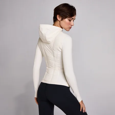 MP Women's SculptForm Hybrid Jacket - Pearl