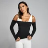 MP Γυναικεία Tempo Off The Shoulder LS Τοπ - Μαύρο