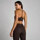Αθλητικό Μπουστάκι Γυναικείο MP Tempo Strappy Racerback - Κακάο