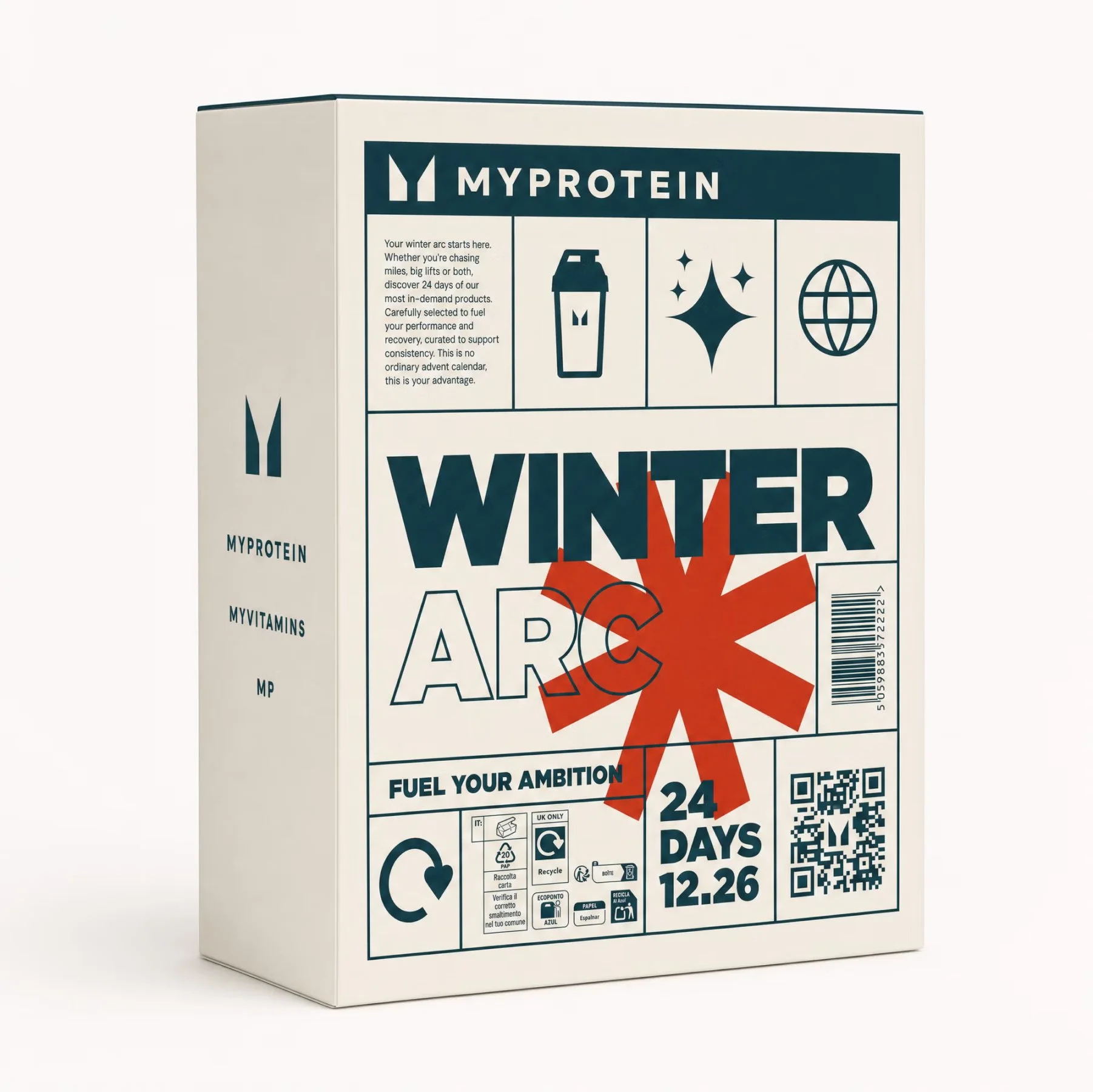 Myprotein Χριστουγεννιάτικο Ημερολόγιο 2026 Εικόνα 1