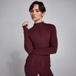 MP Women's SculptForm Zip Through Jacket - Μπορντό - Size XS