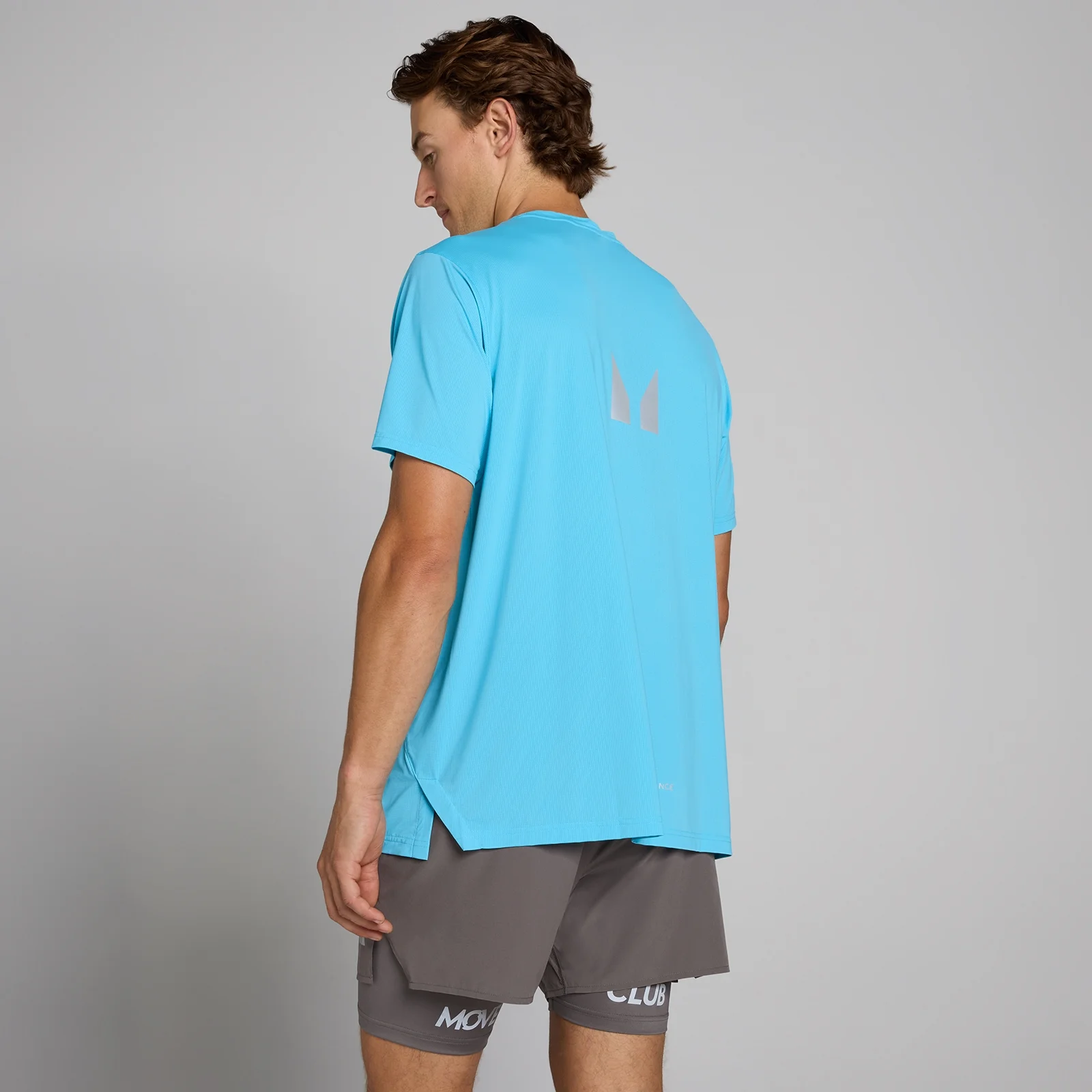 MP Ανδρικό Hybrid Mesh T-Shirt - Γαλάζιο - S Εικόνα 1