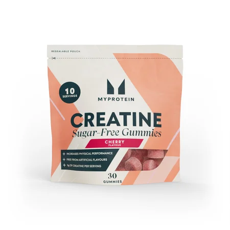 Creatine Gummies Κρεατίνης - 30 Gummies - 10servings - Cherry (Sugar-Free)