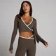 Μπλούζα MP Women's Tempo Contrast Wrap - Σοκολάτα