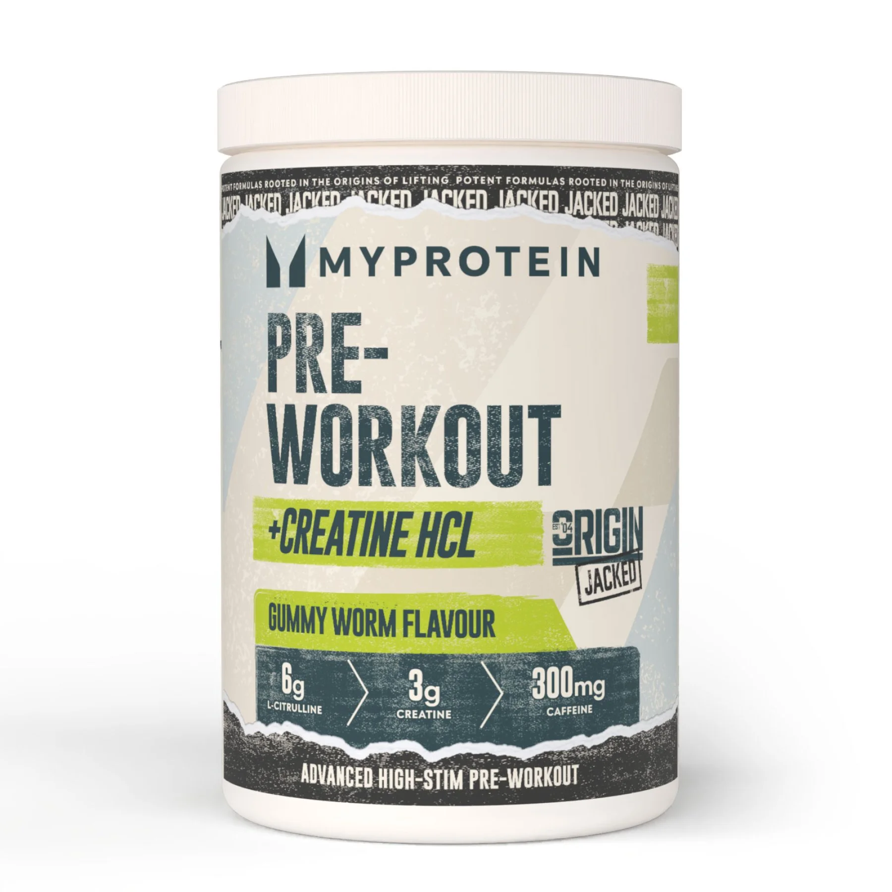 Origin Jacked Pre-Workout - 25servings - Gummy Worm Εικόνα 1
